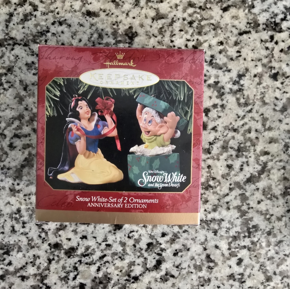 Hallmark snow white ornament